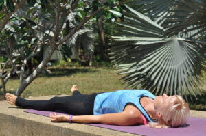 Shavasana, corpse pose