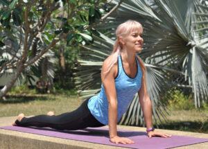Urdhva Mukha Svanasana, head/upward facing dog pose