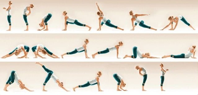 Чандра Намаскар або привітання Місяцю-2