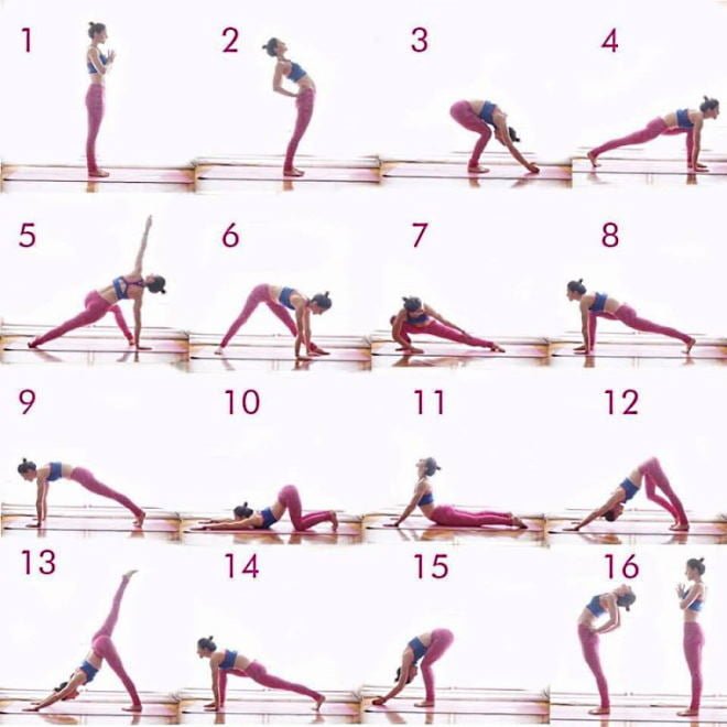 Чандра Намаскар або привітання Місяцю-5