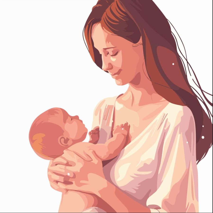 Молодая мама-3