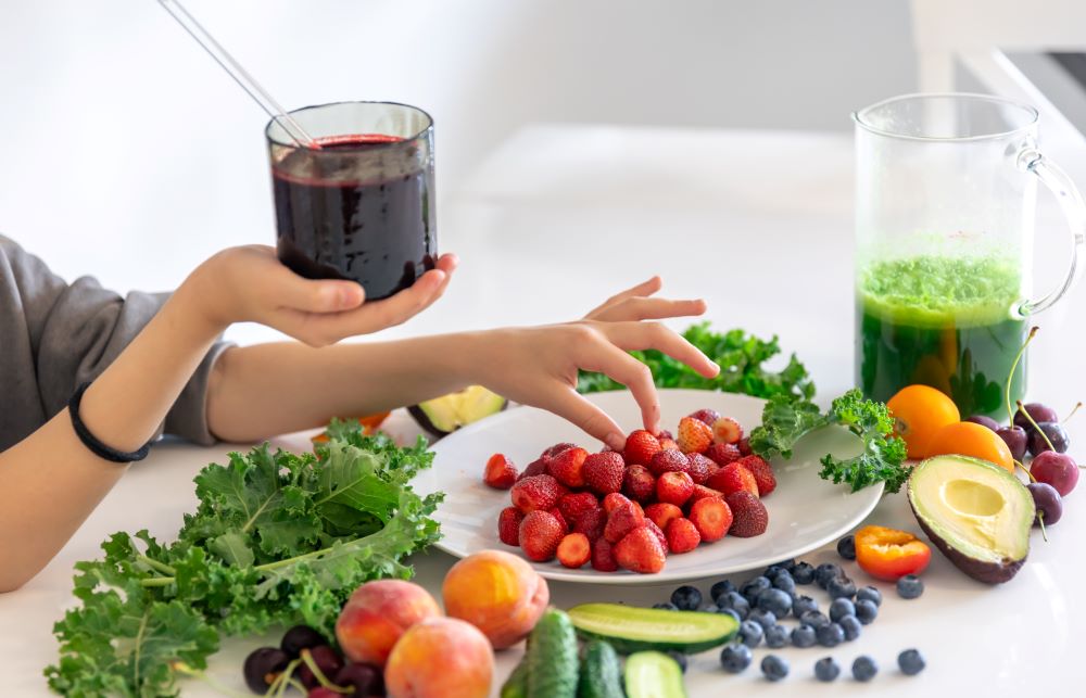 Products for the detox diet