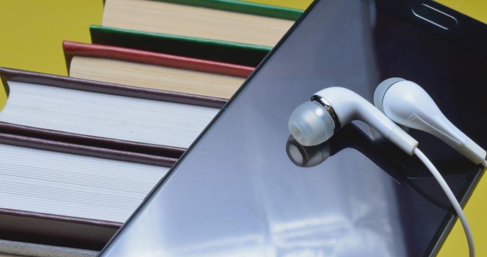 Listening to an audiobook