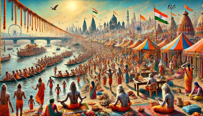 Maha Kumbha Mela is the festival of ritual ablutions Maha Kumbha Mela