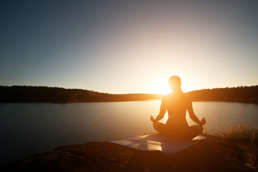 Meditation in the sunlight