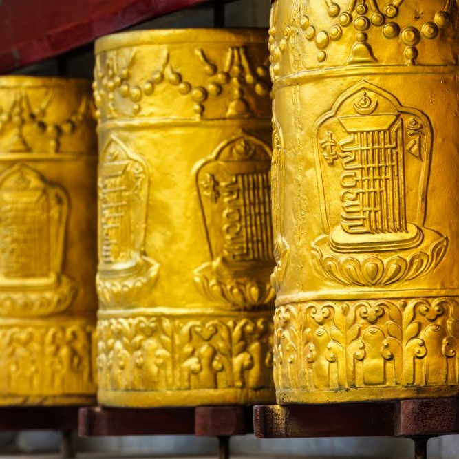 Prayer wheels