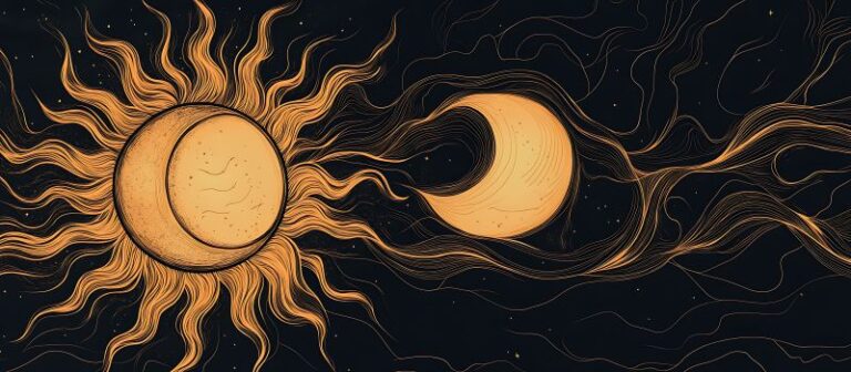 Місячне затемнення: потоки тіні та світла