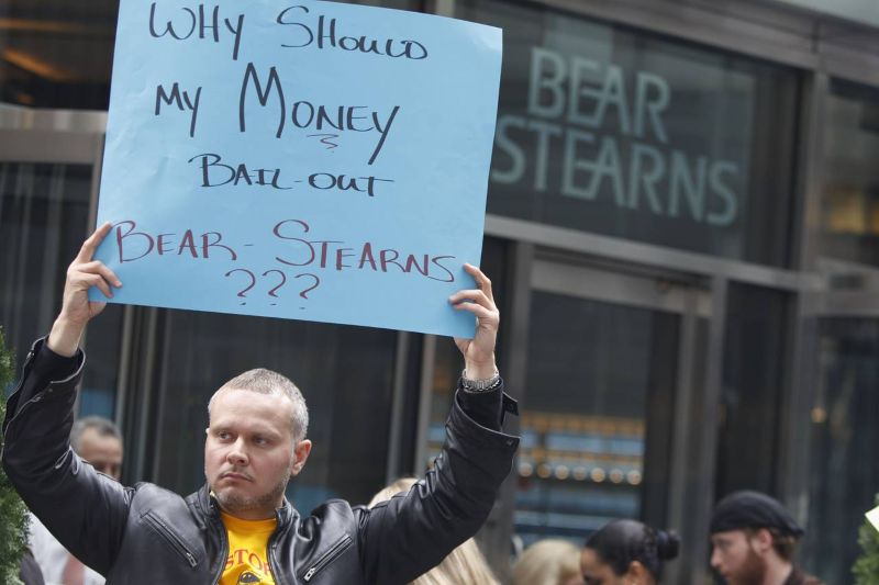 Экономический кризис в америке в марте 2008 года Крах Bear Stearns в марте 2008 года