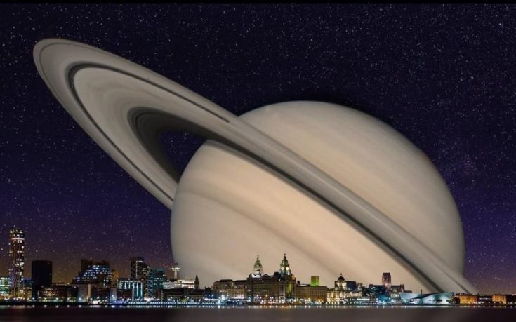 Сатурн разворачивается