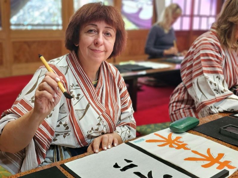 Участница тура в Японию