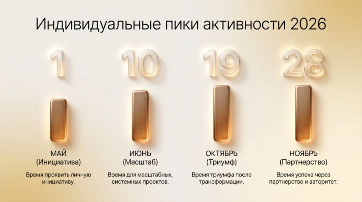 Активность по месяцам