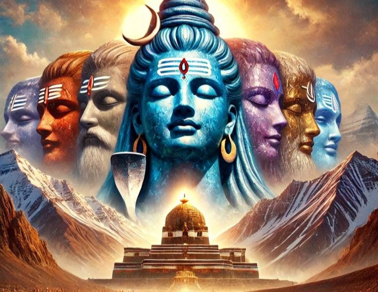 Четыре лица Кайлаша Шивы