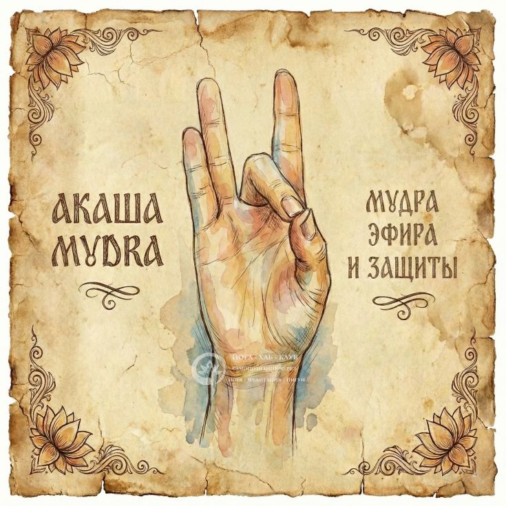 Мудра эфира и защиты