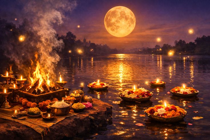 Bhadrapada Purnima - ритуал почитания предков