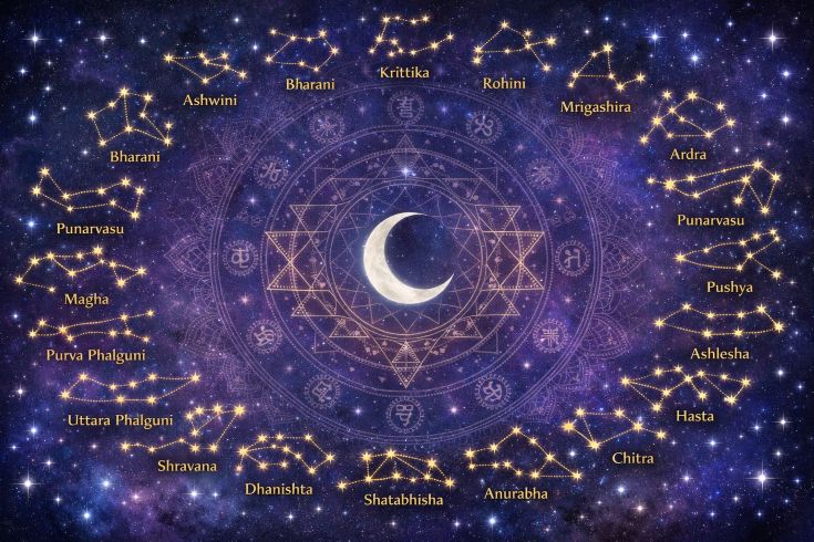 Эфирное ночное небо,