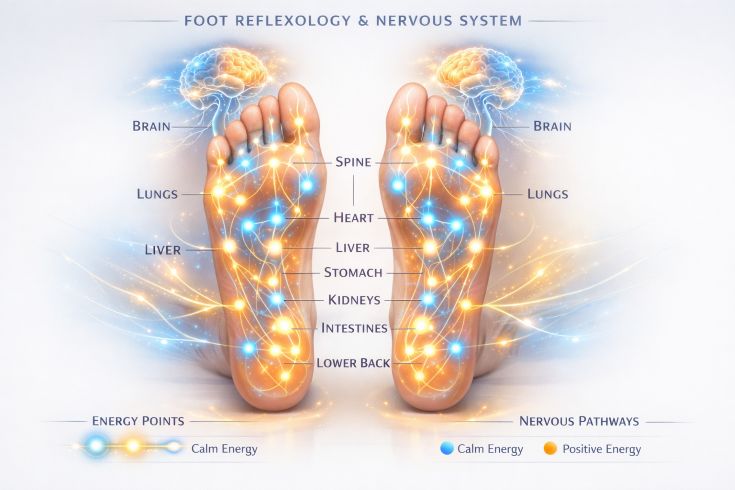 Стопа — карта всего организма