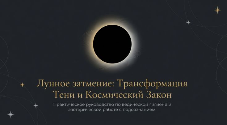 Ведические методы на затмение Луны