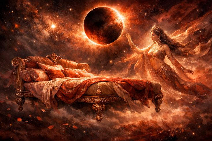 Мартовское лунное затмение