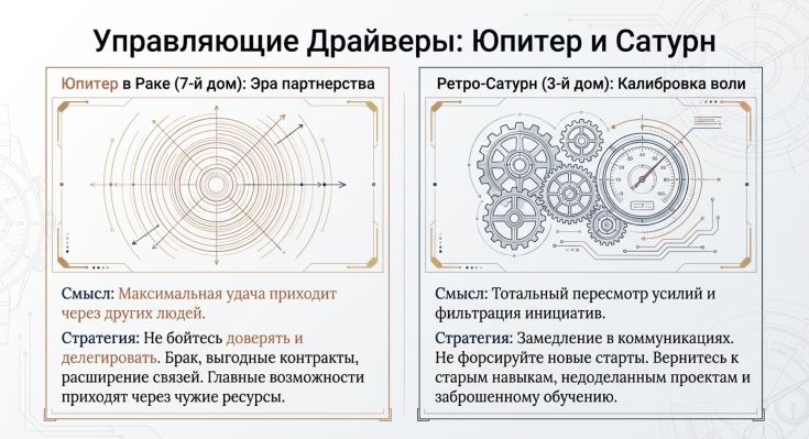 Юпитер в Раке