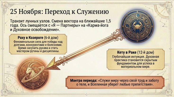 Переход от поисков к служению