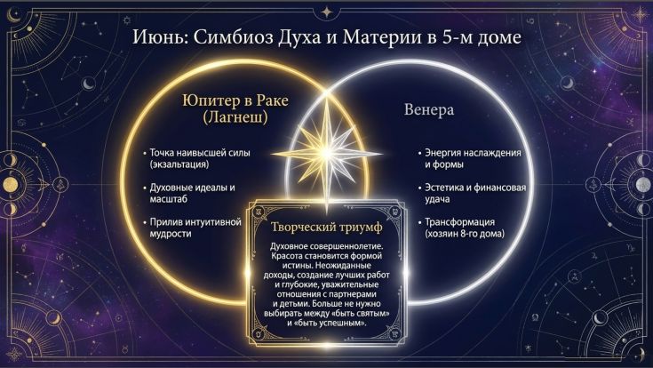 Юпитер + Венера
