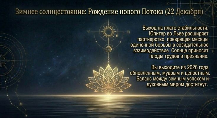Рождение нового Потока