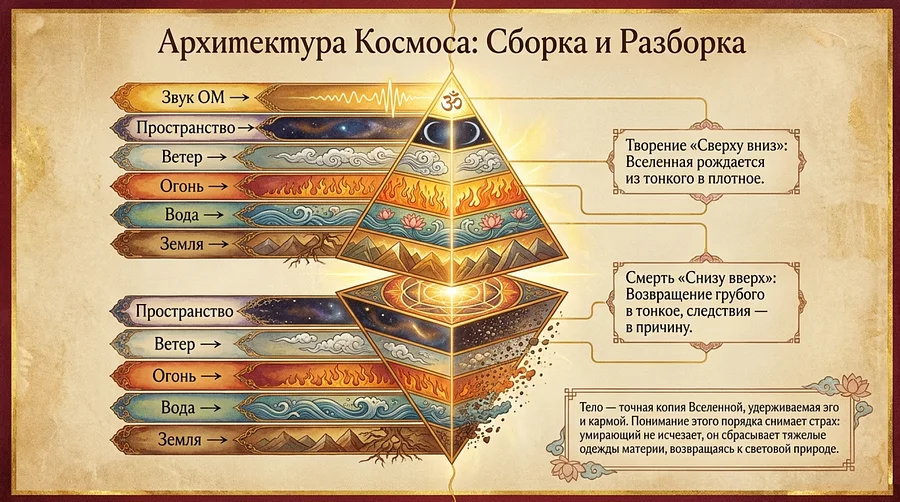 Этапы смерти макро и микро космос процесс
