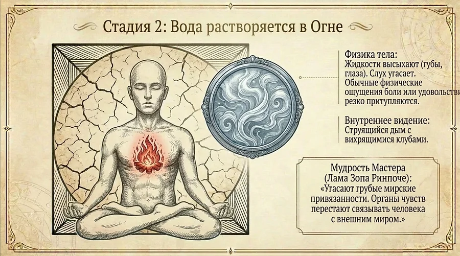 Карта перехода Вода-Огонь