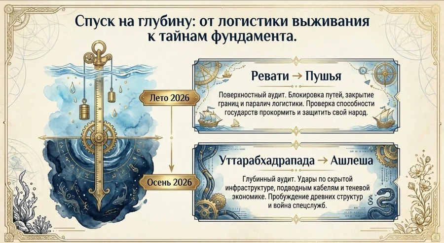 Ретро Сатурн 2026 и накшатры