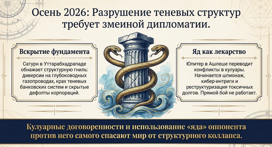 Ретро Сатурн 2026 осень