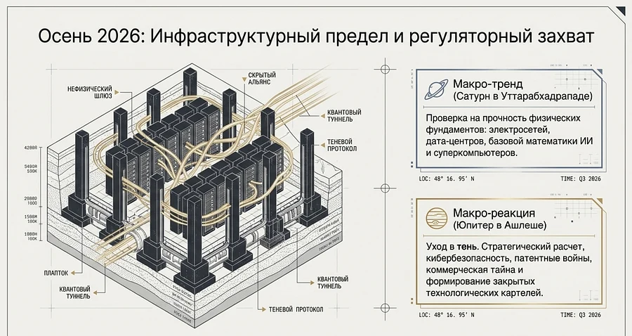Ретро Сатурн осень