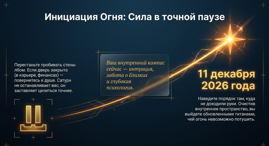 Ретроградный Сатурн 2026 итоги