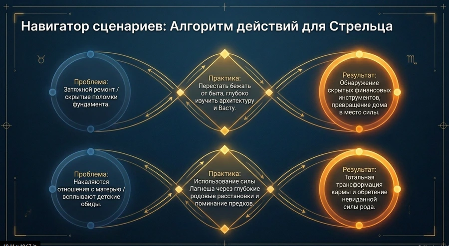 Ретроградный Сатурн Стрелец сценарии