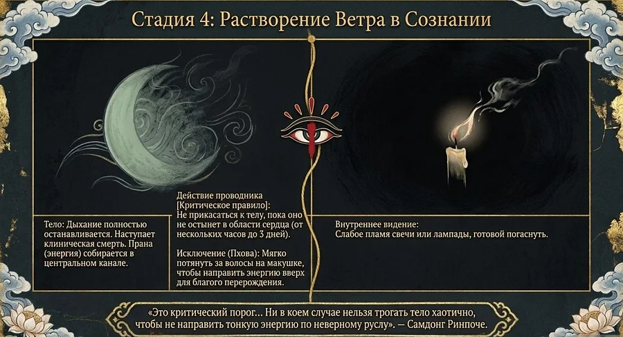 Стадия растворение Ветра в Сознании