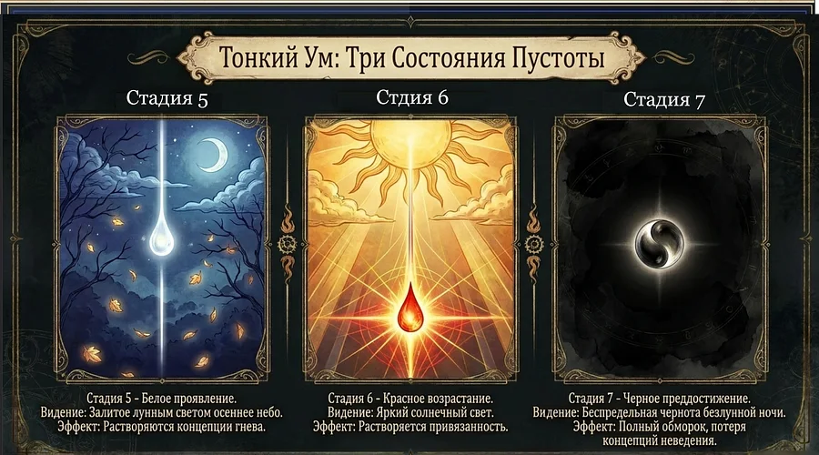 Три стостояния Пустоты