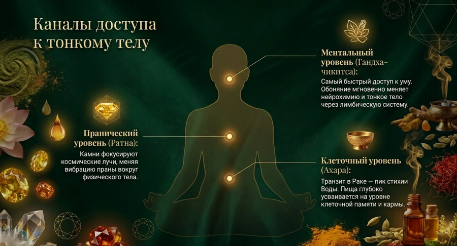 Юпитер в Раке ароматы