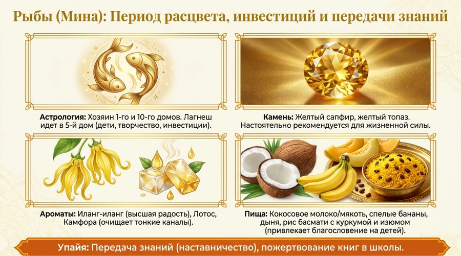Юпитер в Раке для Рыб