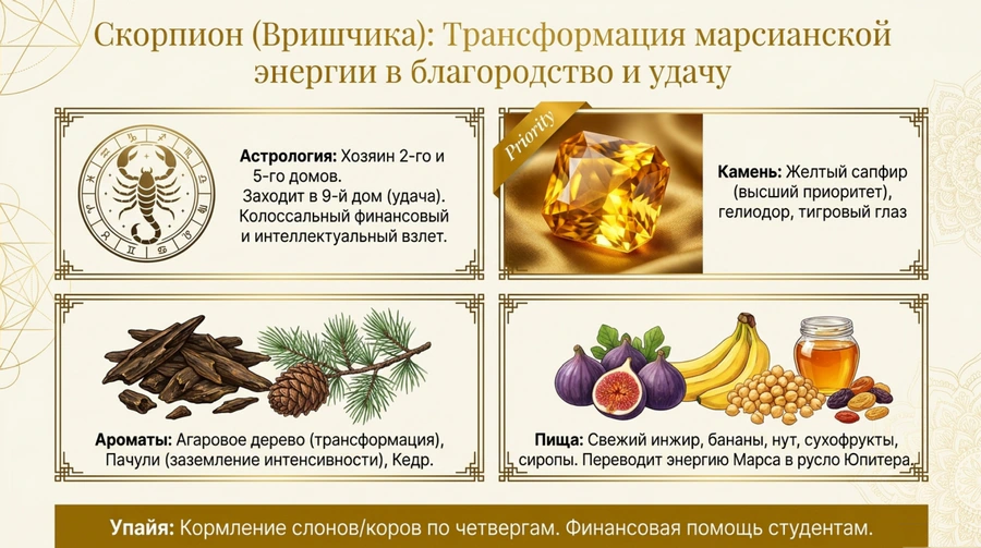 Юпитер в Раке для Скорпиона