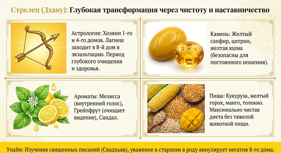 Юпитер в Раке для Стрельца