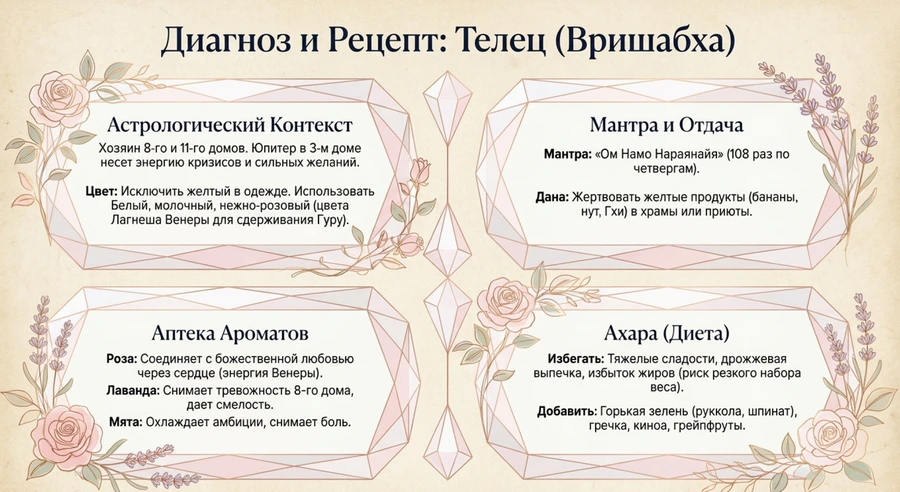 Юпитер в Раке для Тельца