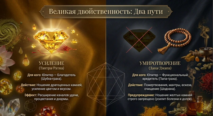 Юпитер в Раке два пути