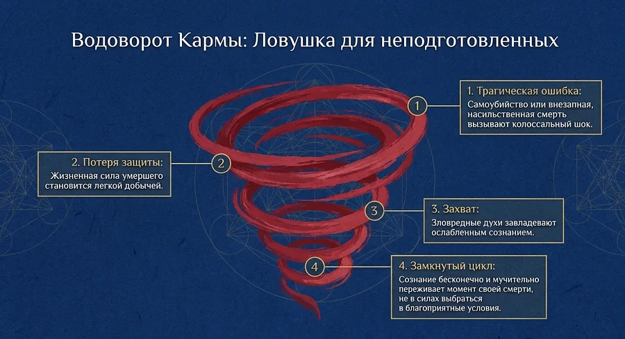 Ловушка Бардо при самоубийстве 2